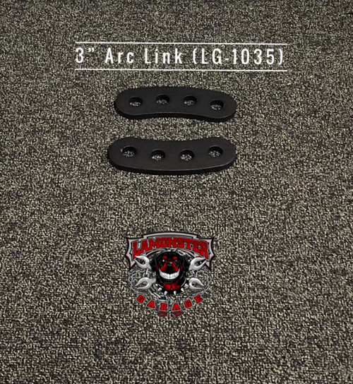 Lamonster® 3" Arc Links for Can-Am Spyder Highway Brackets | LG-1035 | Lamonster Garage
Will work with all Lamonster Hwy Brackets.