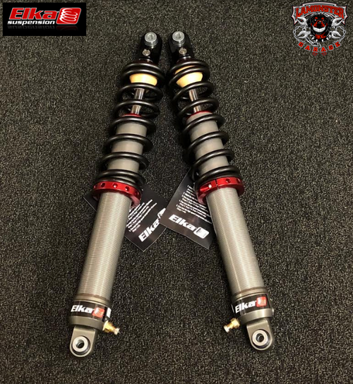 Stage 2 Elka front shocks for Can-Am Spyder F3 models | ELKA-70012 / 70001 | Lamonster Garage
