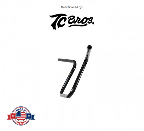Lane Splitter 7/8" Handlebars - 9.25" Rise Black Powder-coated | 101-0001 | Lamonster Garage