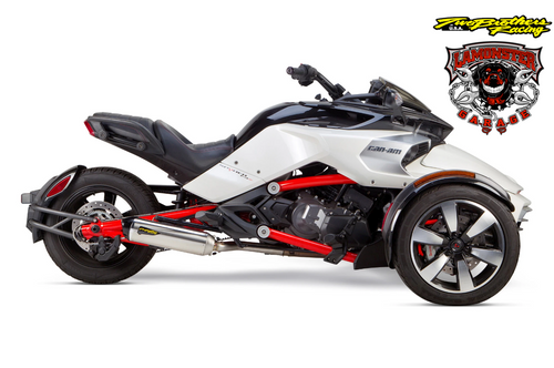 Two Brothers Racing - Can-Am Spyder F3/S S1R Slip-On System (2015-2026) ( 005-4230409-S1 ) -  Lamonster Garage