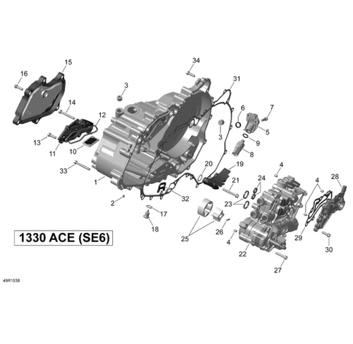 Can Am 1330 Transmission Filter OEM ( 420211156 ) - Lamonster Garage