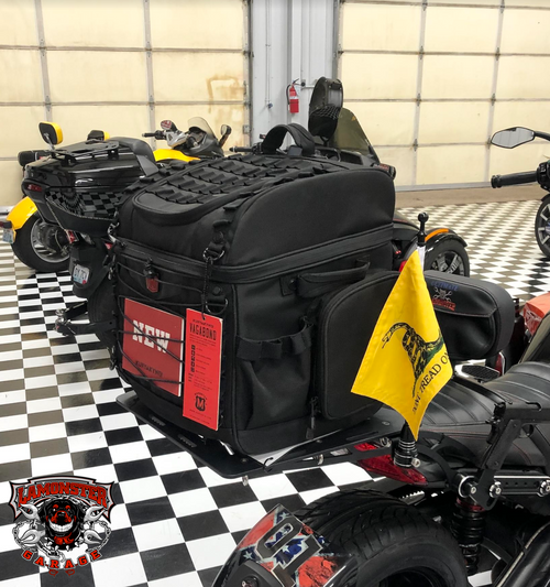 IPS PackRack & Momentum Vagabond Bag Combo for Can-Am Spyder F3 | LG-1067-5285 | Lamonster Garage
