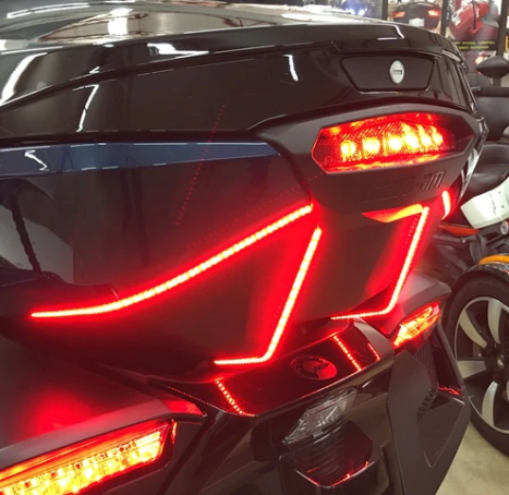 Can-Am Spyder RT & F3-LTD Run/Brake Strobe Bars | SPY-394 | Lamonster Garage
