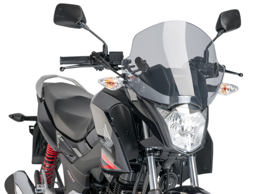 Honda Grom / Universal Windshield (Light Smoke) (5022H) - Lamonster Garage®