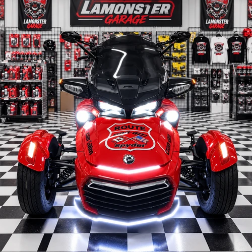 IPS LED Fog Light Kit for Can-Am Spyder F3 2015 - 2023 | LG-3050-01 | Lamonster Garage