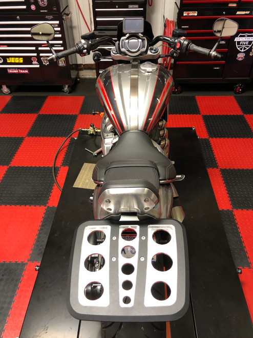 Rocket3 XL Rack with BD Travel Detailer Pack (LG-1203A-5011) - Lamonster Garage