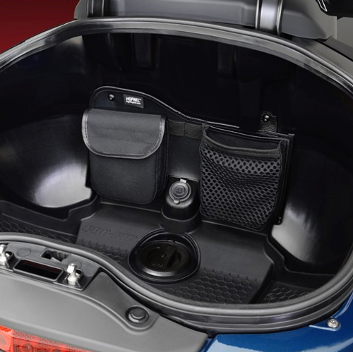 REAR TRUNK ORGANIZER, Can Am Spyder F3-LTD / 2020 RT (HOP-H41-159BK) Lamonster Garage
Trunk Organizer On Spyder RT

