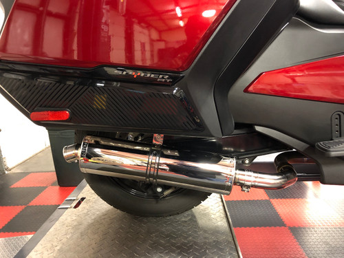 Lamonster® IPS™ Performance Exhaust Pipe / Can Am® Spyder RT 2020+ (Stainless) (LG-8018-300-SS) - Lamonster Garage®