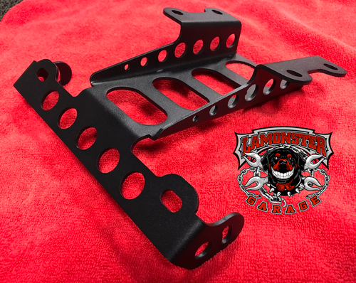 Triumph Rocket 3 License Plate Bracket for OEM Lights 2020+ | LG-1212 | Lamonster Garage