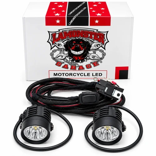 IPS LED Fog Light Kit for Can-Am Spyder RT 2020+ | LG-3050-03 | Lamonster Garage