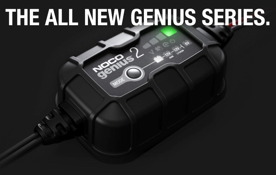 NOCO GENIUS2 6V/12V 2A Smart Battery Charger and Maintainer 