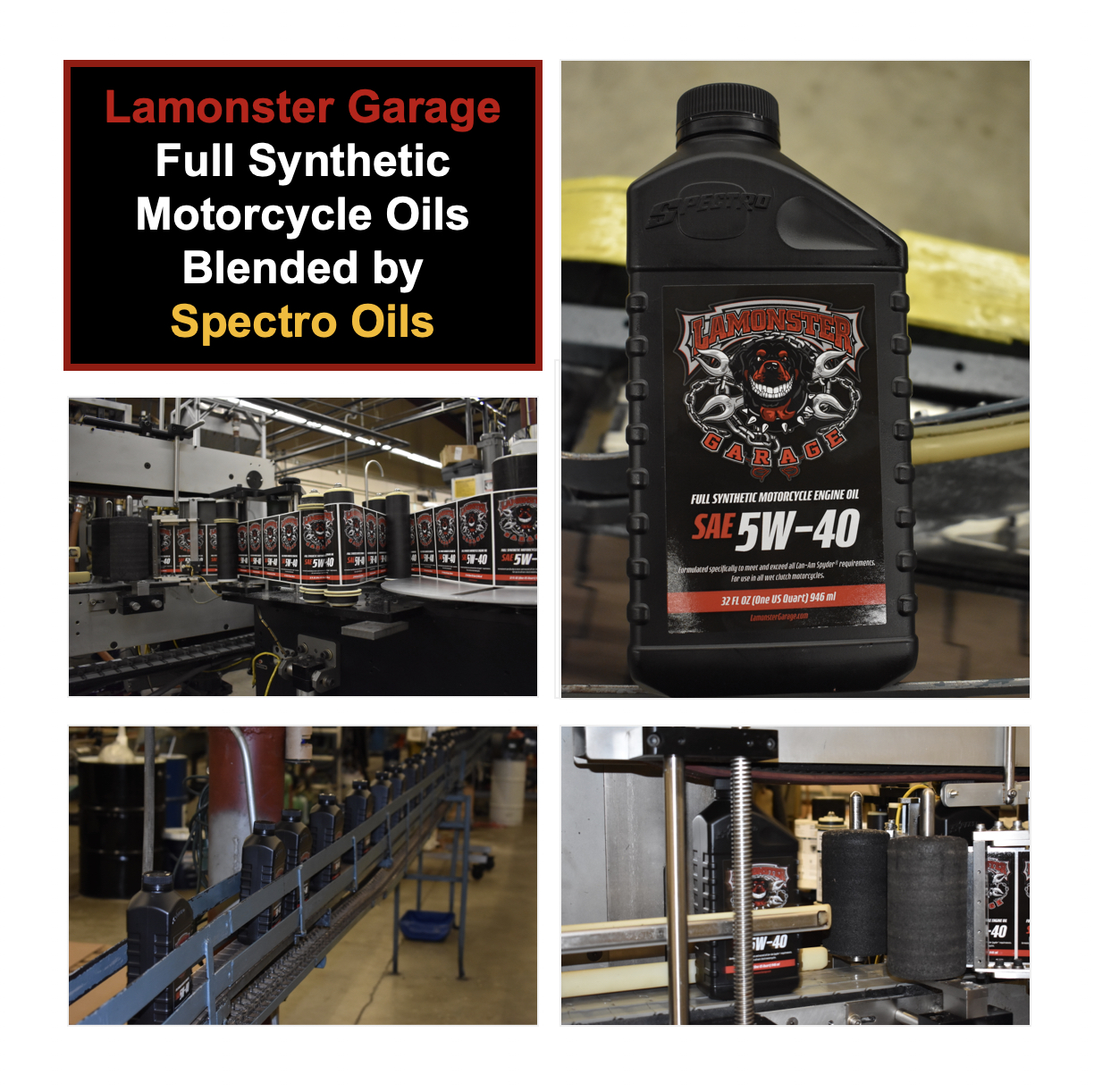 Lamonster Garage Motorcycle Oil