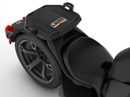 Can Am Ryker LinQ Luggage Rack - Black - BRP Can Am On-Road - Lamonster ...