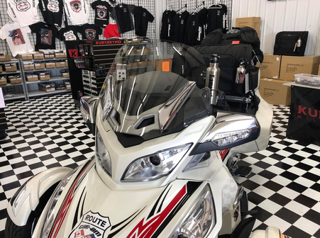 Can Am® Spyder RT, RT-S and RT-LTD Freedom windshield (2010 - 2026