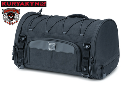 HORSEMAN ROTARY BACK ロータリーバック ホルダー G11 KURYAKYN - Momentum Rambler Roll Bag (KUR-5213) - Lamonster Garage