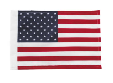 Motorcycle Flag Pole Mount – 6x9 Flag Holder For 1/2" Tubular Luggage Racks, 90° Foldable, Fits Yamaha & More