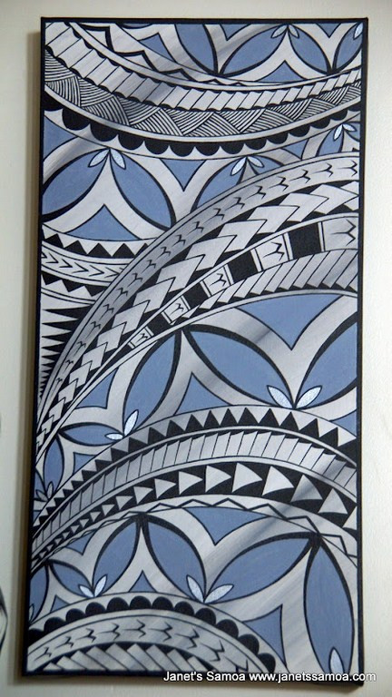 Samoan Motif Patterns DKP06 - Janet's