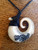 Pearl Shell Fish Hook Pendant BRPS395