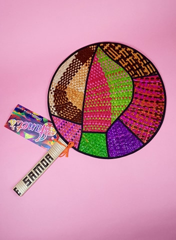 FINE WEAVE PATCH FAN