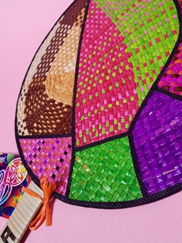 FINE WEAVE PATCH FAN
