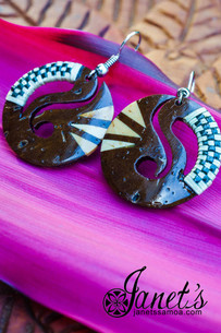 Janet's Samoa Original Coconut Earrings