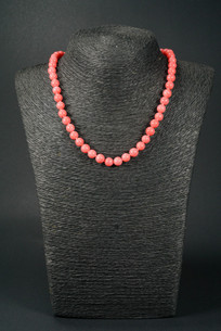 WEBJC10 PINK CORAL NECKLACE