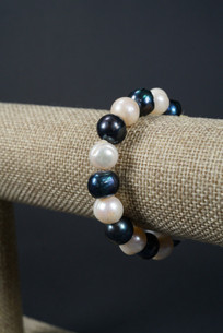 WEBJPB12 BLK/WHT PEARL BRAC