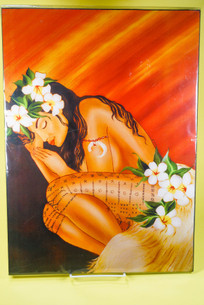 SAMOAN ART L REC SLEEPING BEAUTY