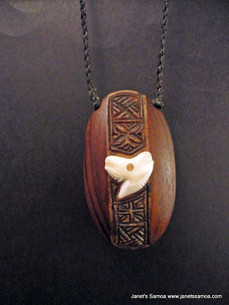 Pacific Wood Pendant BRPWD18