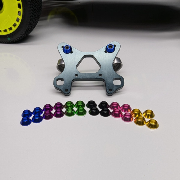 ANODIZED CONE WASHERS - SHOCKS & CAMBERLINKS