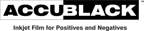 Ikonics AccuBlack InkjetFIlm 10" x 12" 100 Sheets