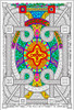 Geometric - Giant Coloring Poster