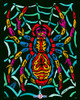Spider - Velvet Coloring Poster for Kids and Adults