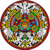 Mayan Fuzzy Mandala