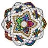 Sand Dollar Mandala - Line Art