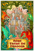 Here There Be Dragons - Giant Coloring Poster