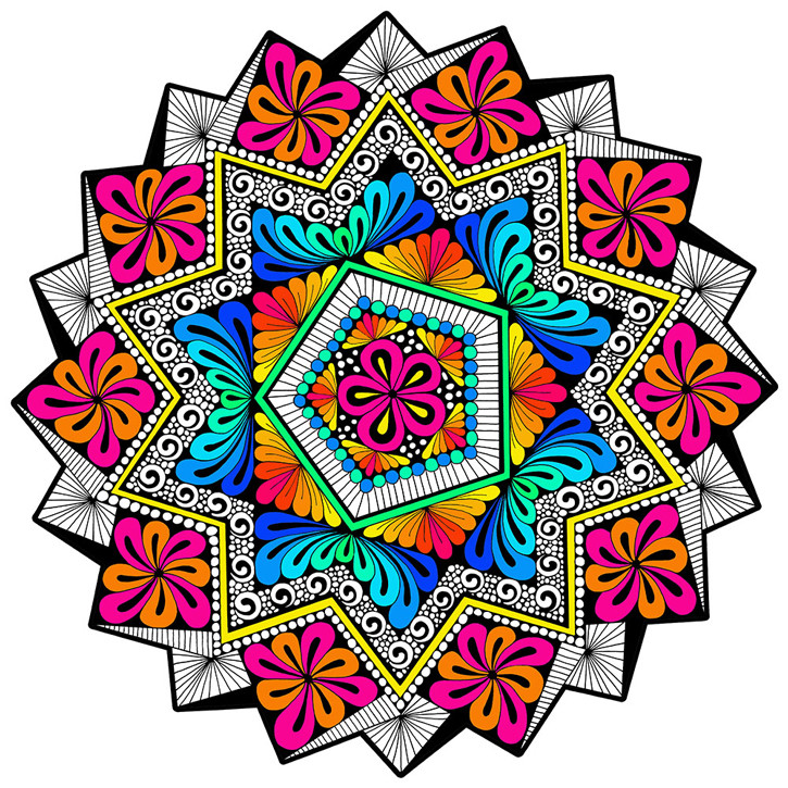 Harmony Fuzzy Mandala
