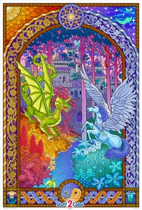 The Key - Giant Coloring Poster
