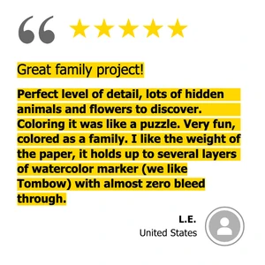Enchanted Lake - Giant Coloring Poster with Hidden Flowers, Animals, and Creatures - Detailed Design for Kids and Adults