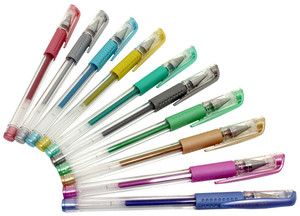 Sargent Art Metallic Gel Pens 10-pack