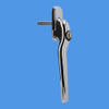 Venetian Slimline Espag Window Handle In Chrome - For use with Window Blinds 