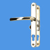 Fab & Fix Balmoral  Centres/PZ: 62mm (pad side) 92mm (lever side) Screw Centres: 211mm Backplate: 240mm x 30mm -  DLMHANLPHG 