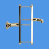Fab & Fix Balmoral  Centres/PZ: 62mm (pad side) 92mm (lever side) Screw Centres: 211mm Backplate: 240mm x 30mm -  DLMHANLPHG 