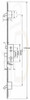 Fullex Crimebeater Multipoint 2 Hooks, 45mm Backset, Flat 20mm ROUND END Faceplate