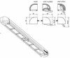 300mm Brown and White Trickle Vents internal and external fittings
