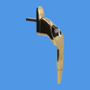 GOLD Trojan Sparta Cranked Espag UPVC Window Handles 