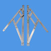 UPVC Window Hinges with Restrictor - 16 UNIVERSAL Side Hung