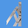 UPVC Window Hinges with Restrictor - 16 UNIVERSAL Side Hung