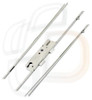 GU Multipoint OLD Style, 2 Rollers with Attachments for Shootbolts, Lift Lever L/L
