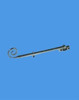 Monkey Tail Dummy Stay Bar in Hardex Gold